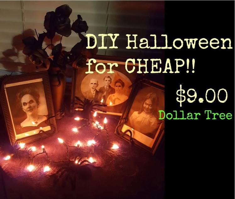 DIY Halloween Decorations: Dollar Tree Haul