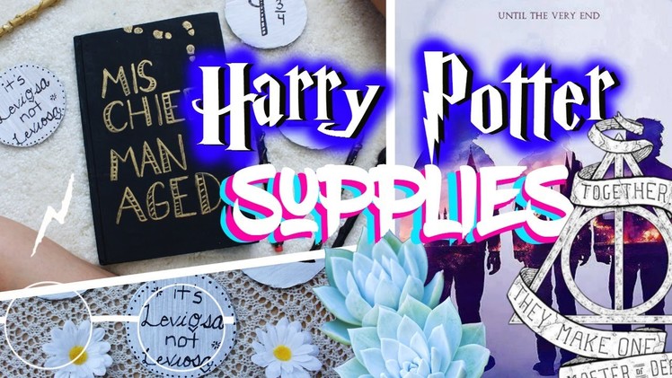 DIY Harry Potter Inspired Back to School Supplies!