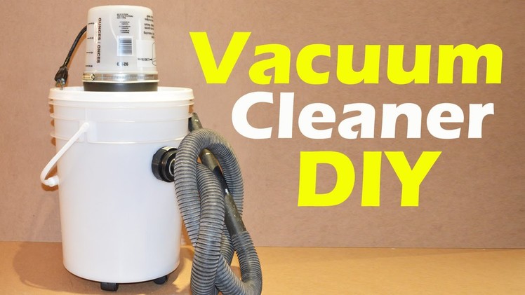 DIY How to Make a Vacuum Cleaner STEP by STEP full tutorial