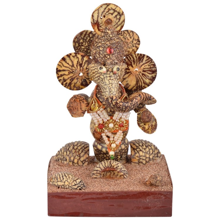 DIY : How to make  Eco friendly SUPARI  ganesh easy making step by step only 2 min
