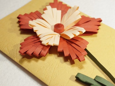 DIY Ideas | Paper Quilling Designs on Cards | HandiWorks #77