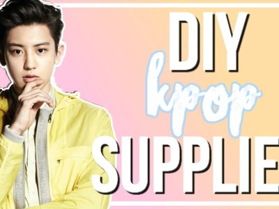 DIY K-Pop Back To School Supplies! | BTS, EXO, & More!