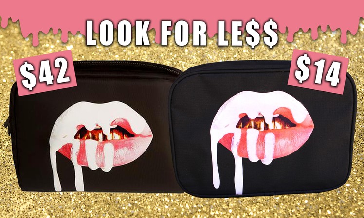 DIY Kylie Cosmetics Makeup Bag || Lucykiins