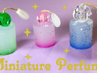 DIY Miniature Doll Perfume Bottles