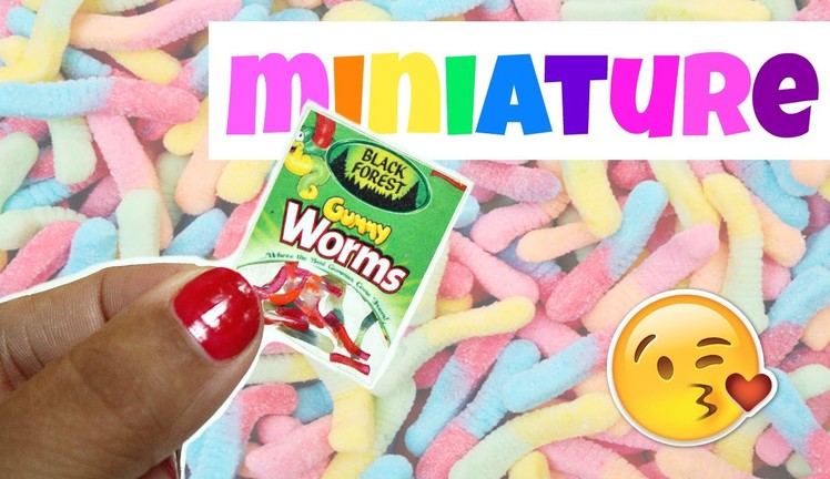 DIY Miniature Gummy Worms