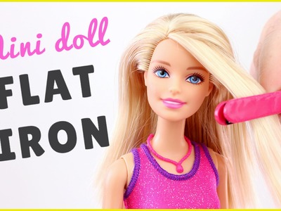 DIY Miniature Hair Straightener for a Barbie Doll!