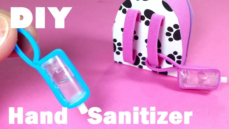 DIY Miniature Hand Sanitizer
