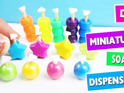 DIY | Miniature Soap Dispensers - simplekidscrafts