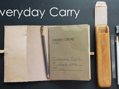 DIY Notebook & Pencil Case #EDC