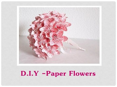 DIY: Origami Paper Flower | Origami Flower for Kusudama (Flower Ball)