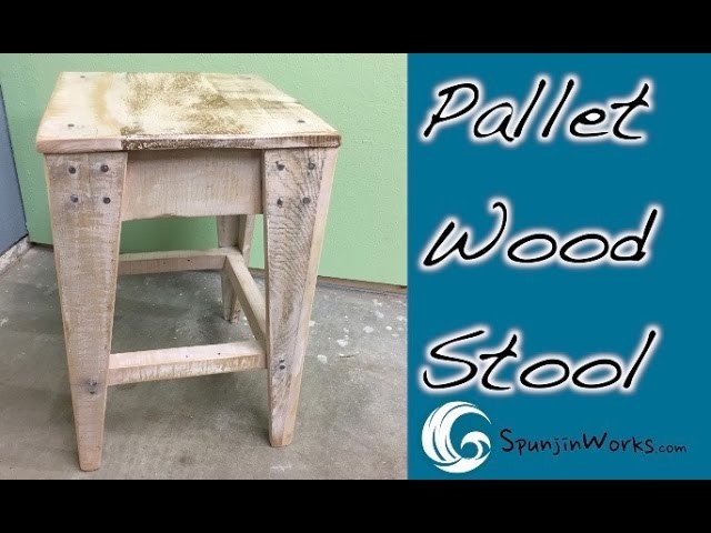 DIY Pallet Stool. How-To (Ep. 53)