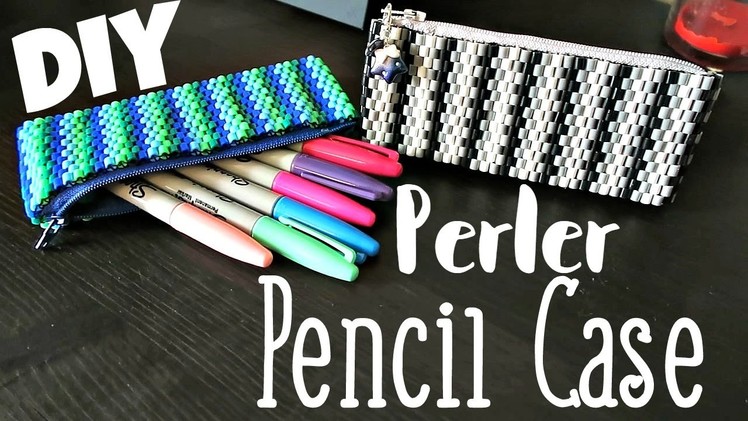 DIY Perler Bead Pencil Case! Back To School Tutorial. Bead Weaving. ¦ The Corner of Craft