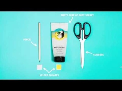 DIY Plastic Pouch| DIY & Upcycling | The Body Shop
