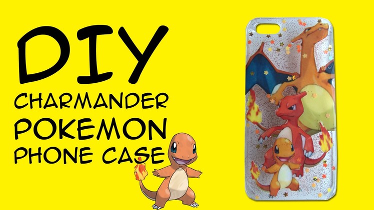DIY Pokemon Charmander Evolution Resin Phone Case: COLLAB with Cheeky Melon & Crafty McFangirl