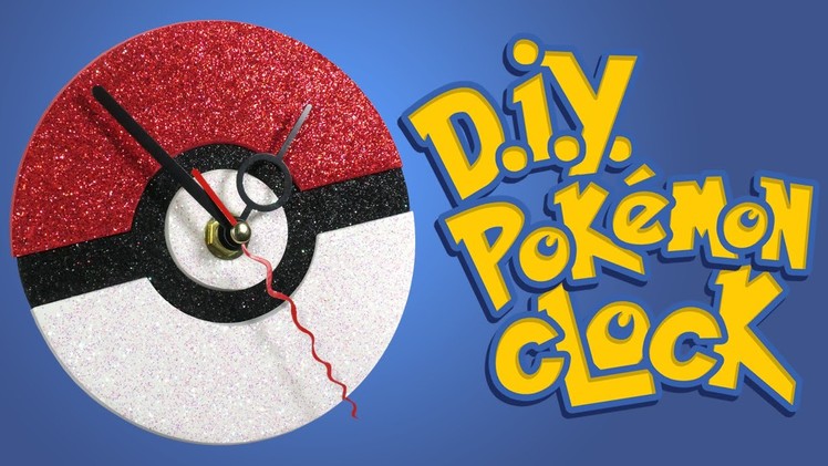DIY Pokémon Clock - Fun and Easy Crafts for Pokemon Go Geeks!