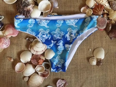 DIY Reversible Cheeky Bikini Bottoms