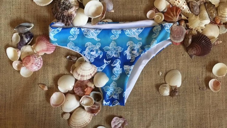 DIY Reversible Cheeky Bikini Bottoms