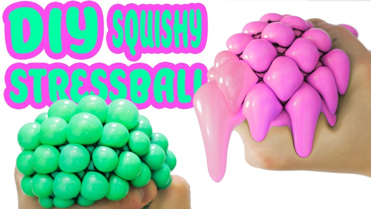 DIY Squishy Stress Ball | How To Make Super Easy Squishy Stressball