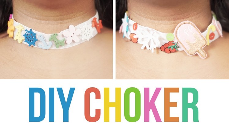 Easy & Quick DIY Choker Necklaces! + How I Wear Them