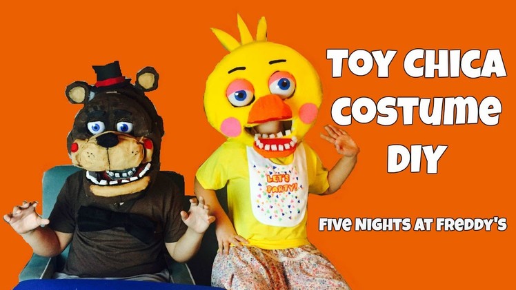 Five Nights at Freddy's: How to make a 'Toy Chica Costume' DIY