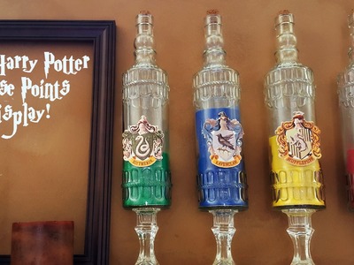 Harry Potter DIY Hogwarts House Points Display