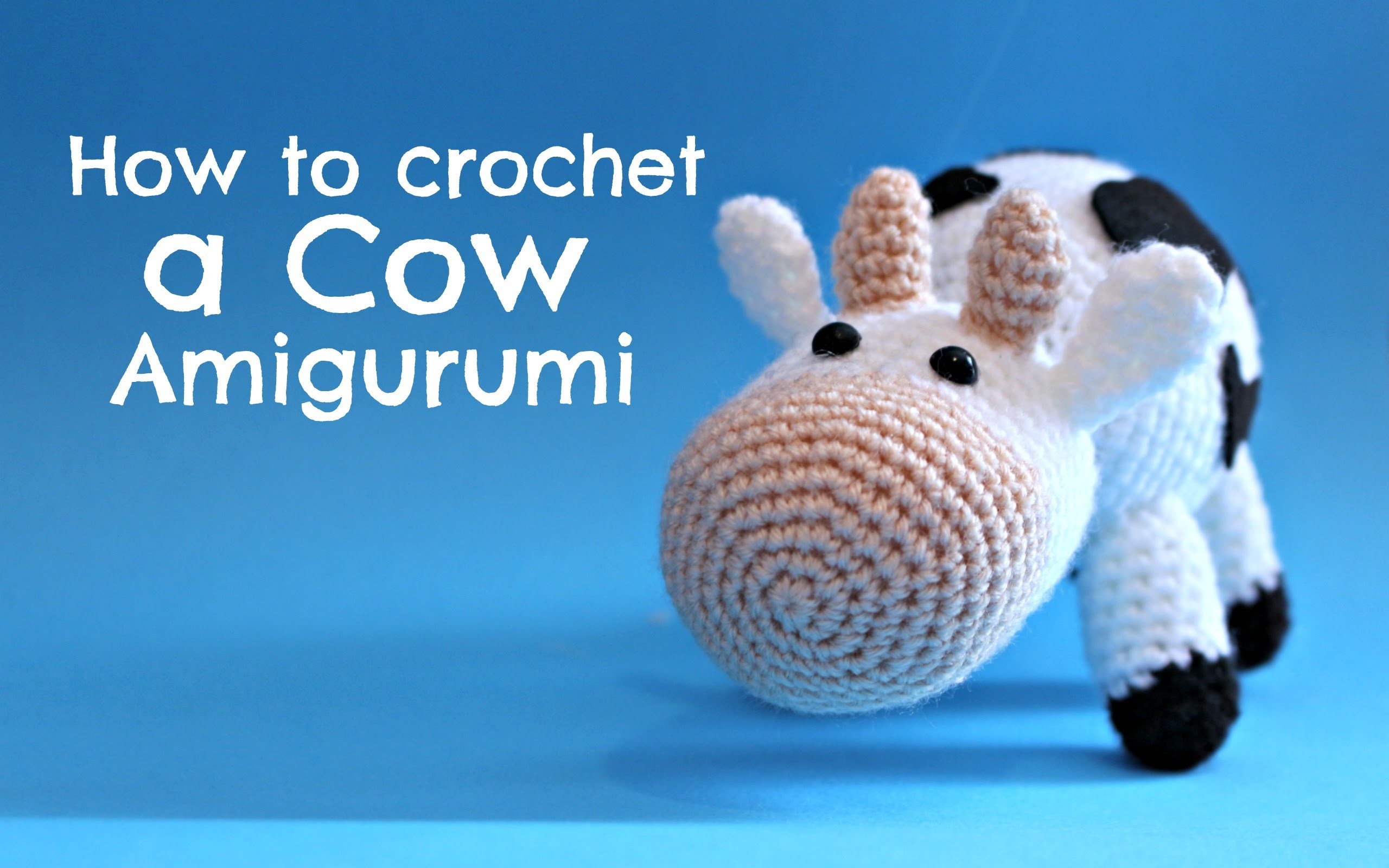 How to crochet a Cow, World Of Amigurumi