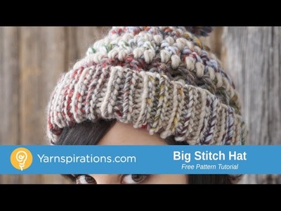 How To Crochet a Hat: Big Stitch Hat