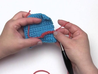 How to Crochet: Surface Single Crochet & More (Left Handed)