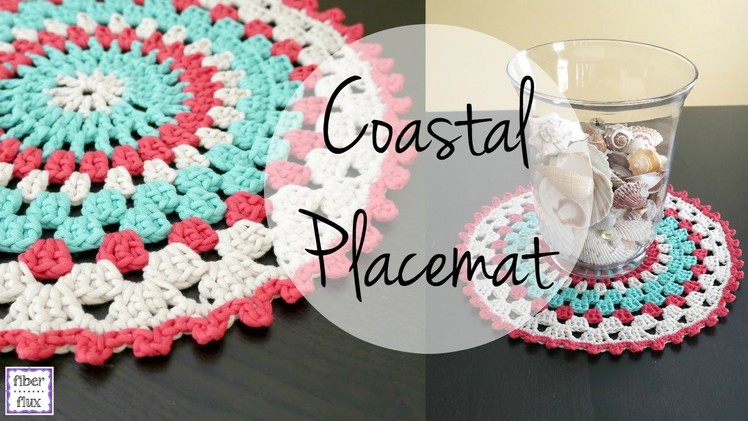 How To Crochet the Coastal Placemat, Episode 327