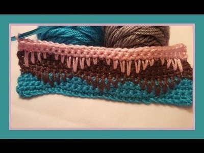 How to Crochet the "Flame Stitch"