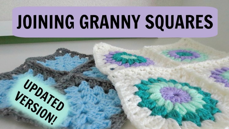 How to Join Normal and Starburst Granny Squares!