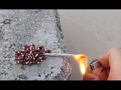 How to make a fuse with matches | DIY