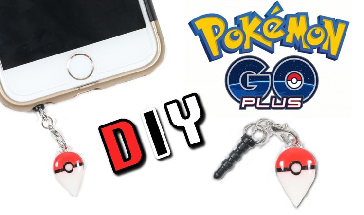 How to make DIY Pokemon Go Plus Accessory Clay Tutorial