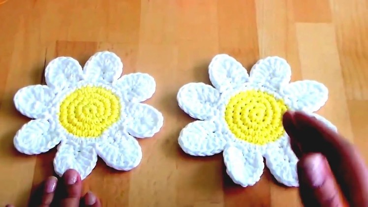 How To Make Flower in Crochet At Home | Crochet a Simple Flower | Flower In Crochet