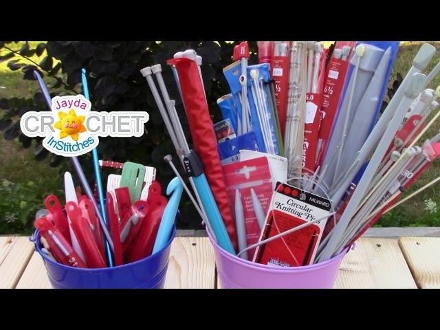 How To Size Your Crochet Hooks and Knitting Needles