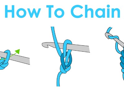 How to Slip Knot and Chain - Crochet Lesson 1