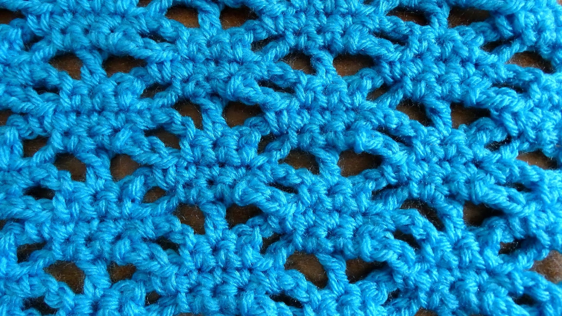 Lacy Stitch  2 - Crochet Tutorial