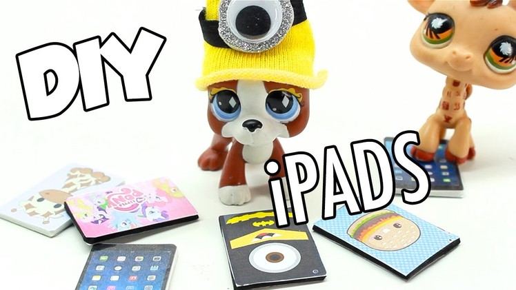 LPS -  DIY miniature iPad Minion, MLP, Adventure Time, Donuts & MORE!