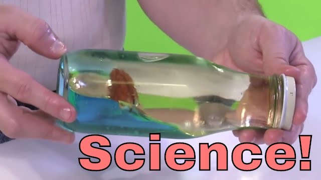Make an DIY Ocean in a Bottle! - Science Experiment Easy and Fun!