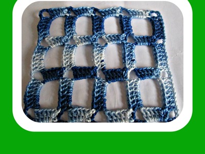 Open stitch- crochet Squares