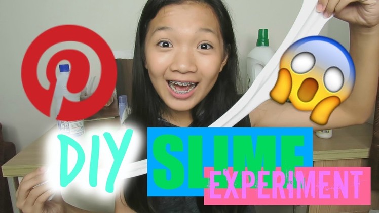 Pinterested DIY Slime Experiment - Yes or No?!