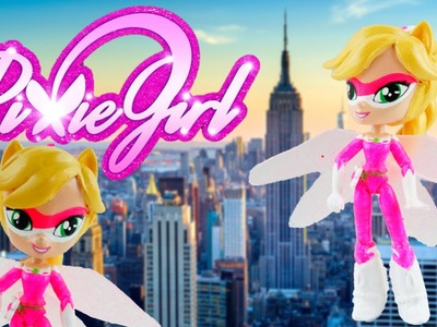 PIXIE GIRL Doll Tutorial My Little Pony Equestria Girls Minis Custom DIY