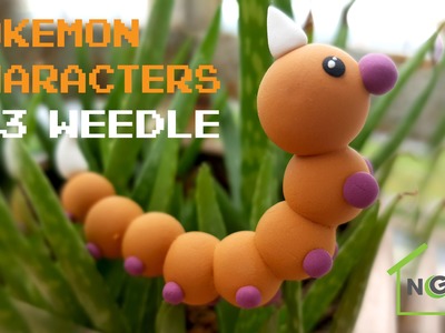 Pokemon characters | #13 | Weedle pokemon | MeNghe Homemade | How to make