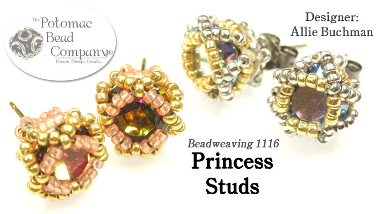 Princess Studs (Earrings) DIY Tutorial