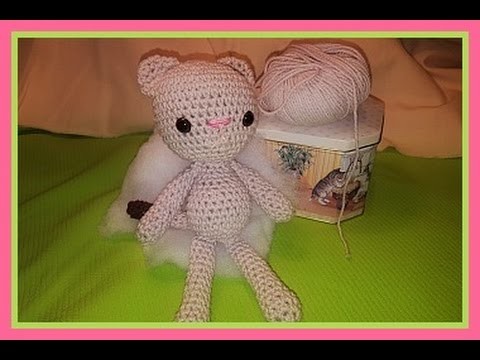 "Small Long-Legged Cat" Crochet Pattern