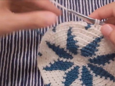 Step-by-Step Snowflake Tapestry Crochet Base - Part 1