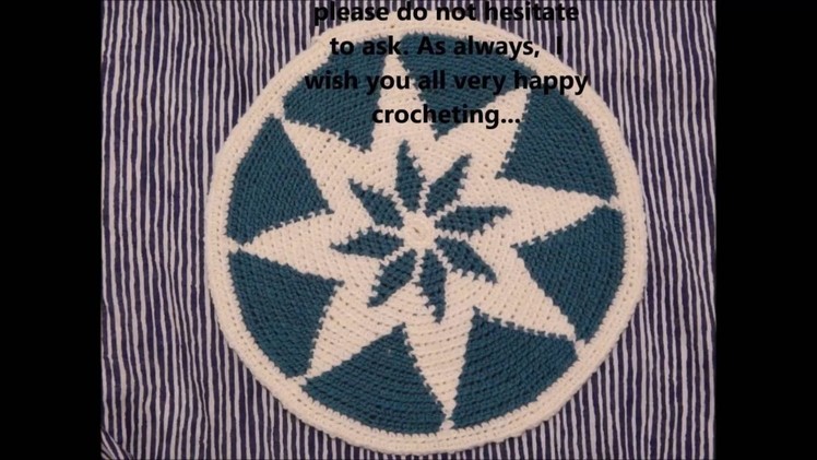 Step-by-Step Snowflake Tapestry Crochet Base - Part 2