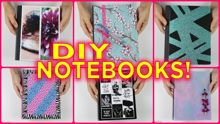 Ultimate DIY Notebooks & DIY Notebooks for Back To School