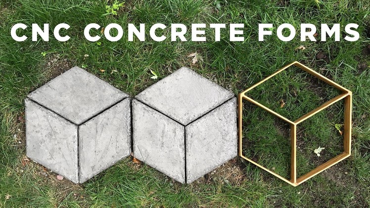 CNC Concrete Forms | How to make your own Walkmaker