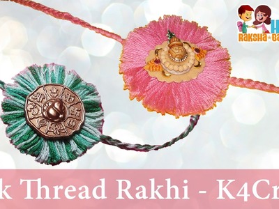 DIY: How to make Silk Thread "Rakhi" for Raksha Bandhan at Home - Easy Steps